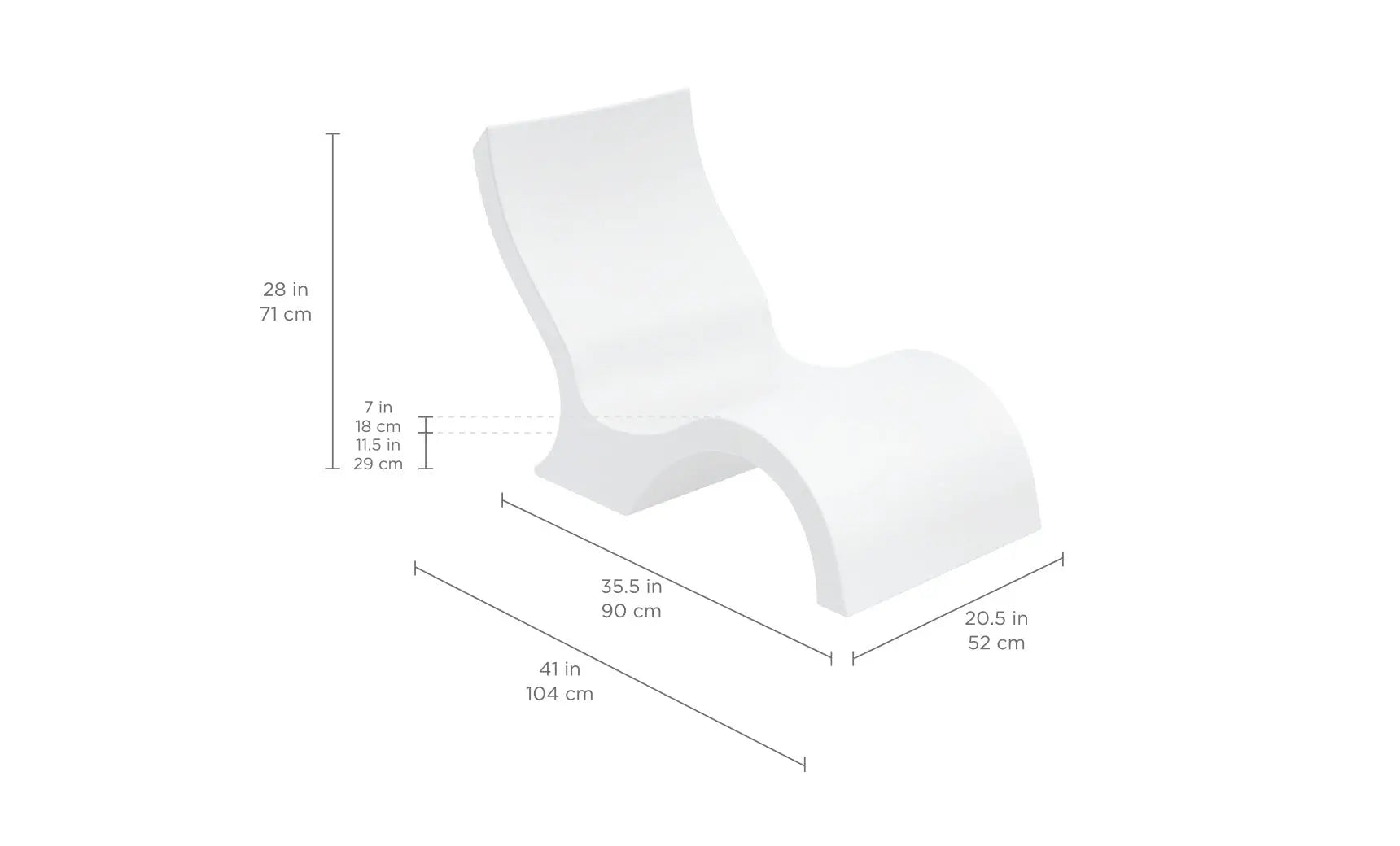 Signature Design by Ashley lowback chair in brown fabric with wooden legs