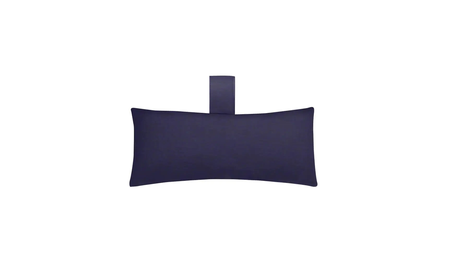 Autograph headrest pillow with soft fabric and adjustable design for comfortable travel.
