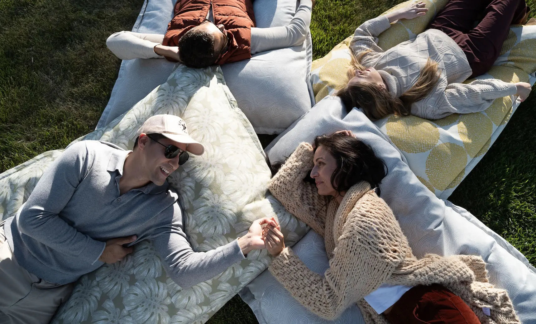 Laze Pillow in soft fabric with a contoured design for comfortable lounging.