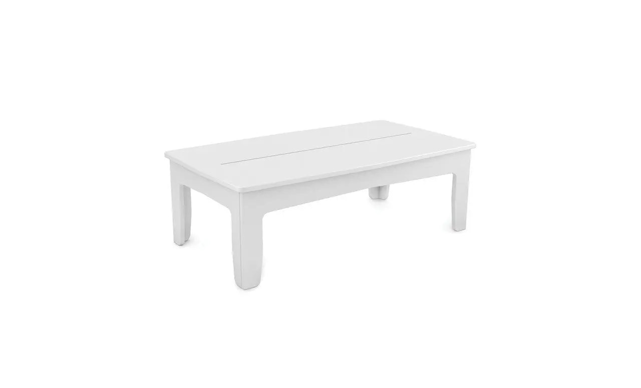 Mainstay rectangular coffee table with clean lines and a smooth surface in walnut finish.