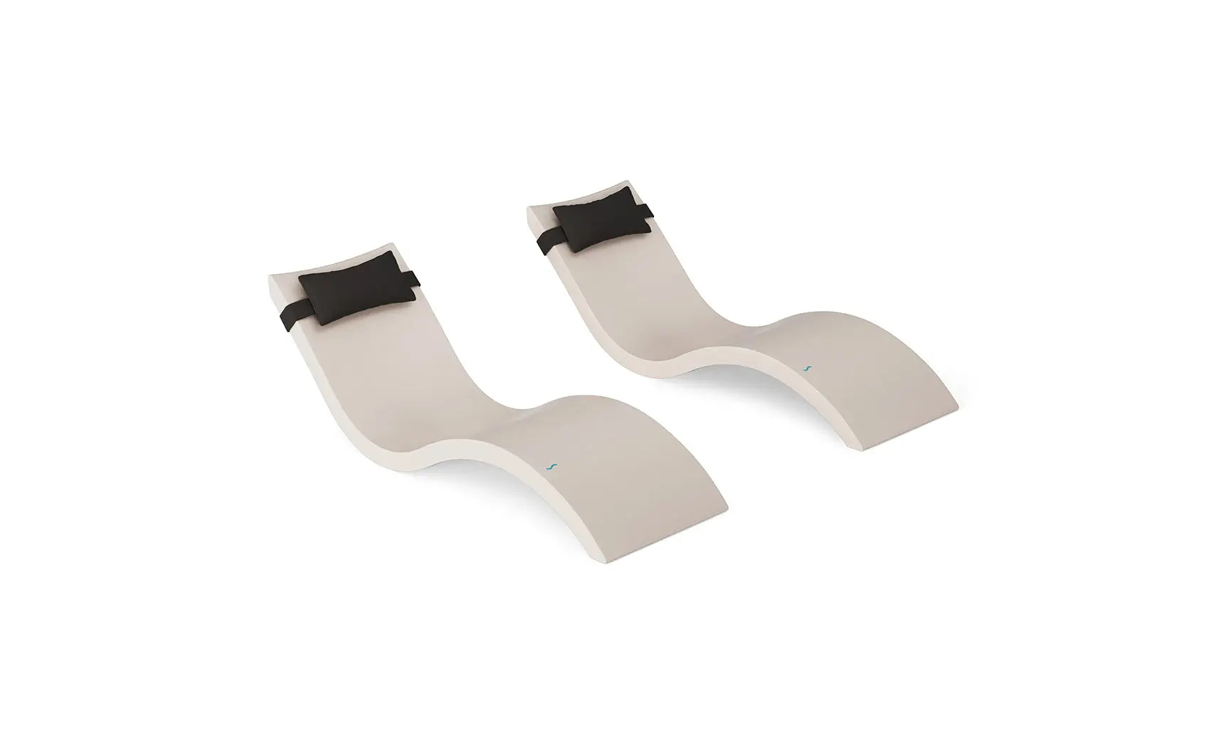 Signature Chaise and Headrest Pillow In-Pool Set
