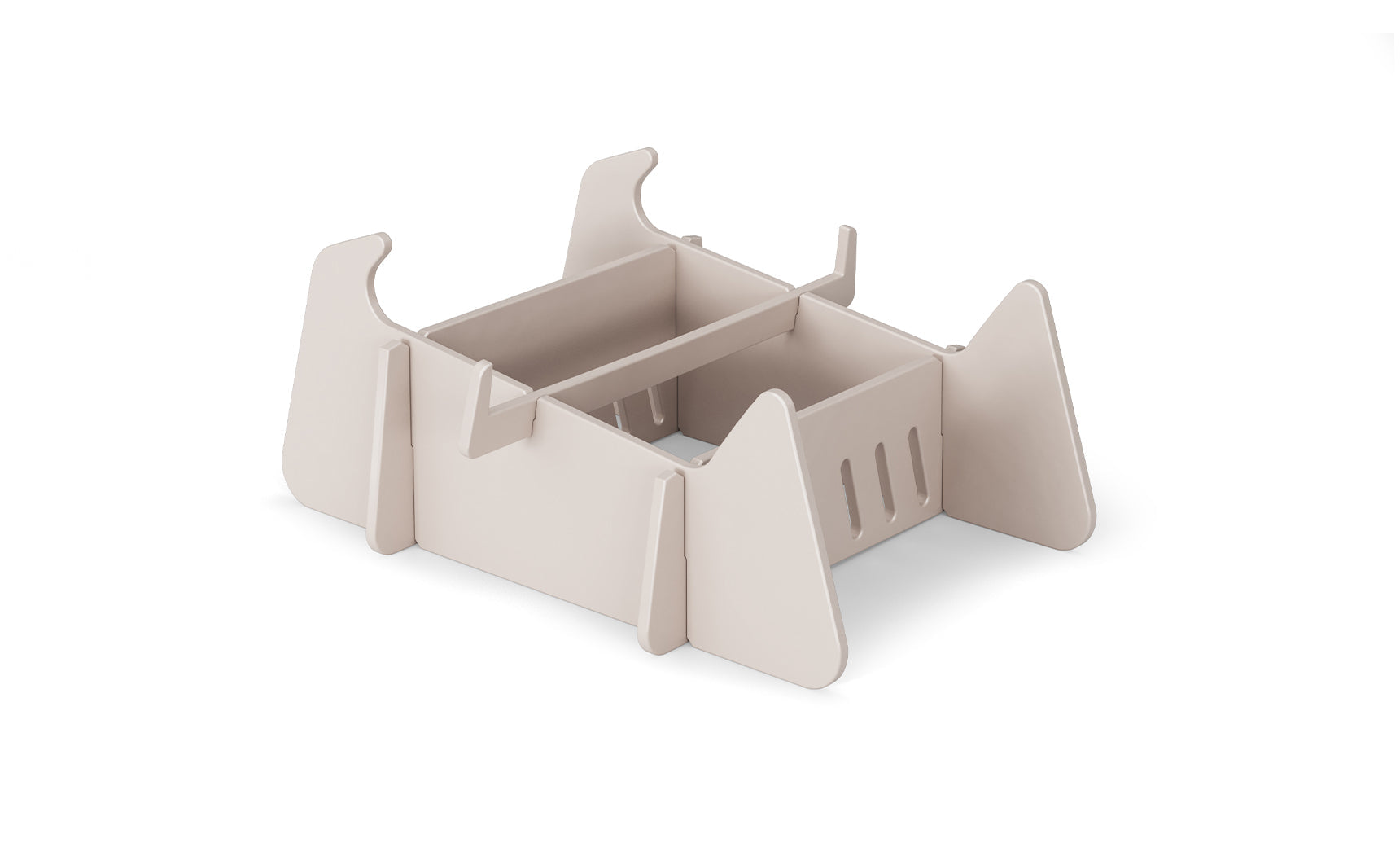 Signature chaise lounge with deep seat cushion, wooden frame, and armrests.