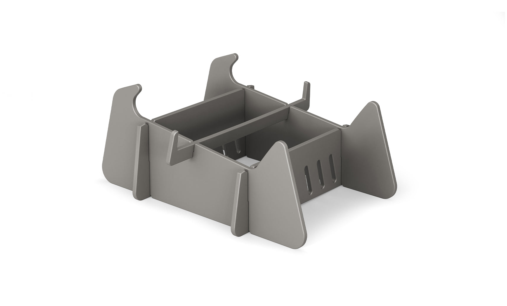 Signature Chaise deep riser lounge chair in soft fabric with curved backrest and padded armrests