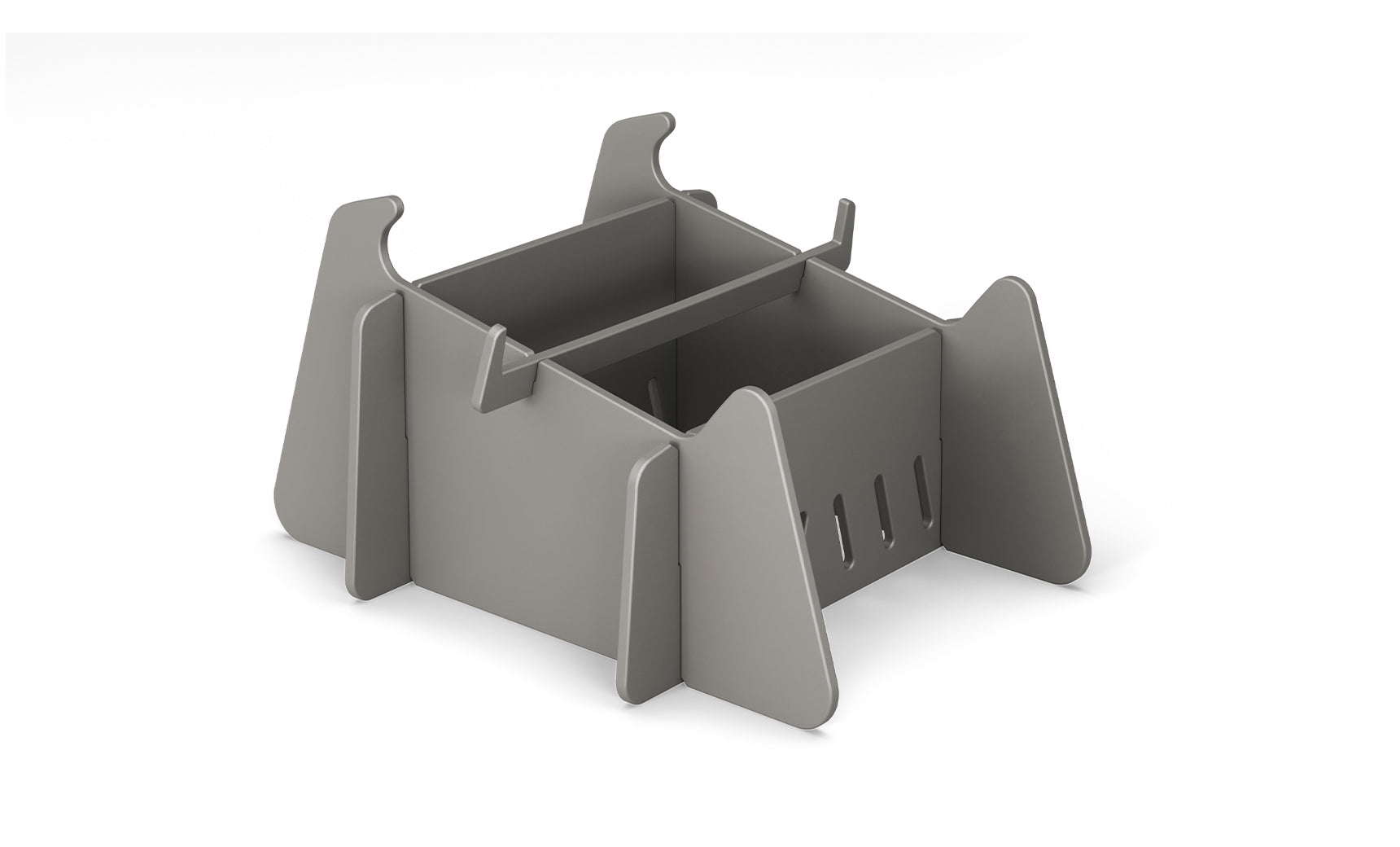 Signature Chaise deep riser lounge chair in soft fabric with curved backrest and padded armrests