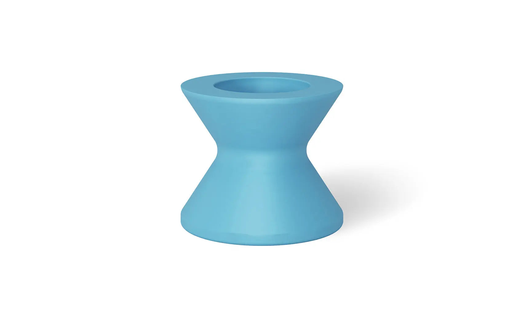 Signature Tall Ice Bin Side Table with a sleek ice storage bin on one side and a smooth top surface for drinks or snacks.