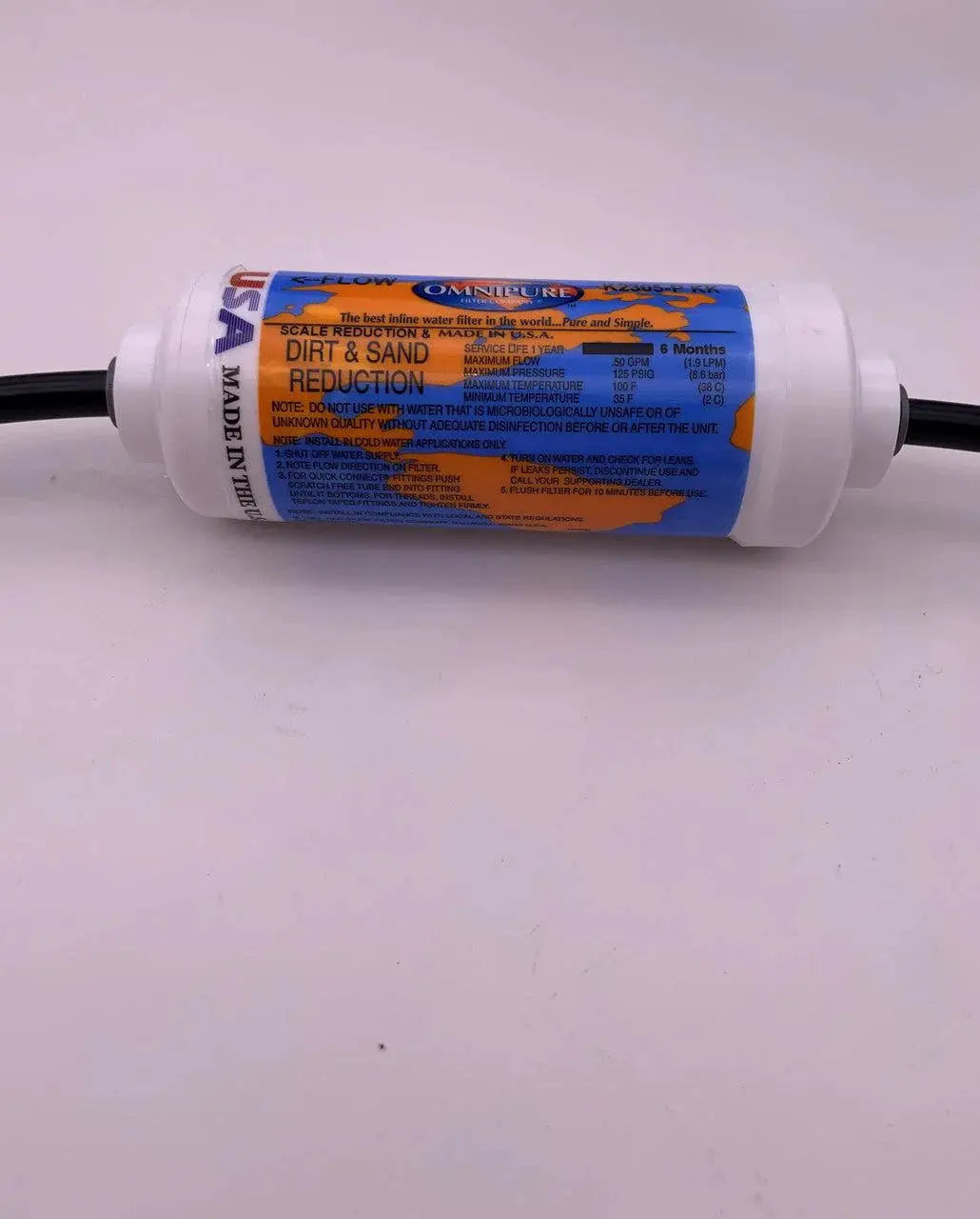 MistAmerica 5-Micron Inline Sediment Filter
