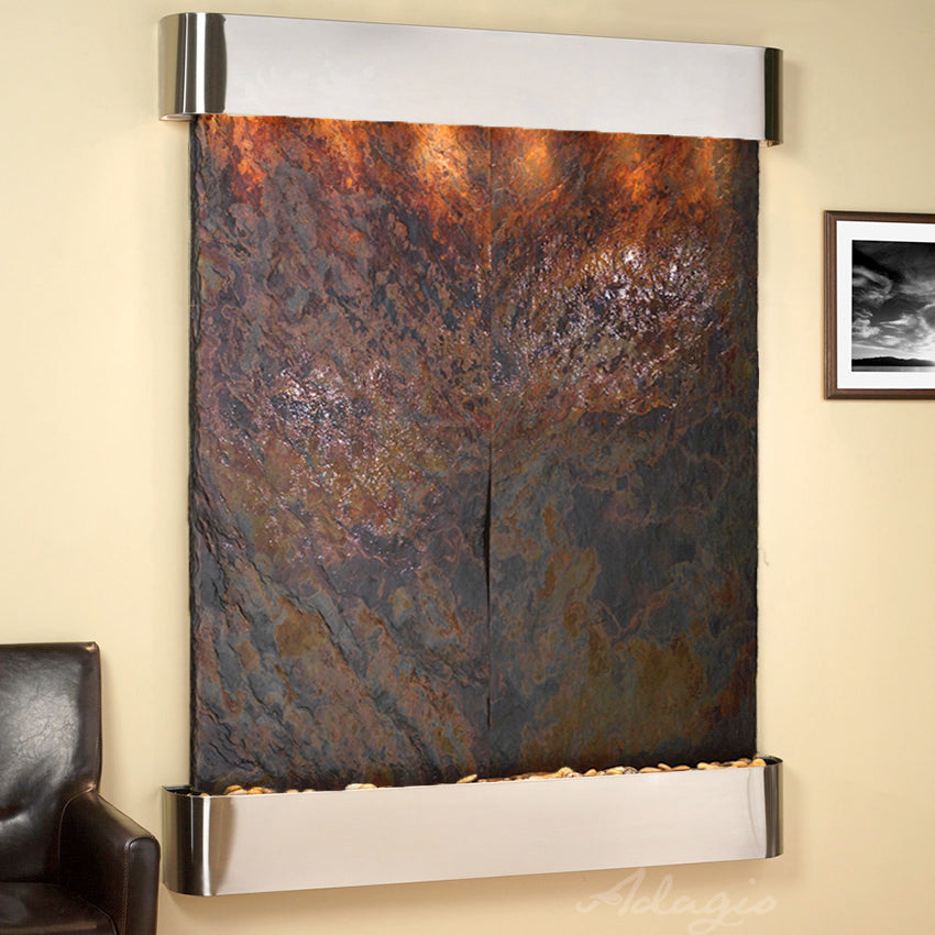 Adagio Majestic River - Indoor Wall Fountain AWF-MRR1002