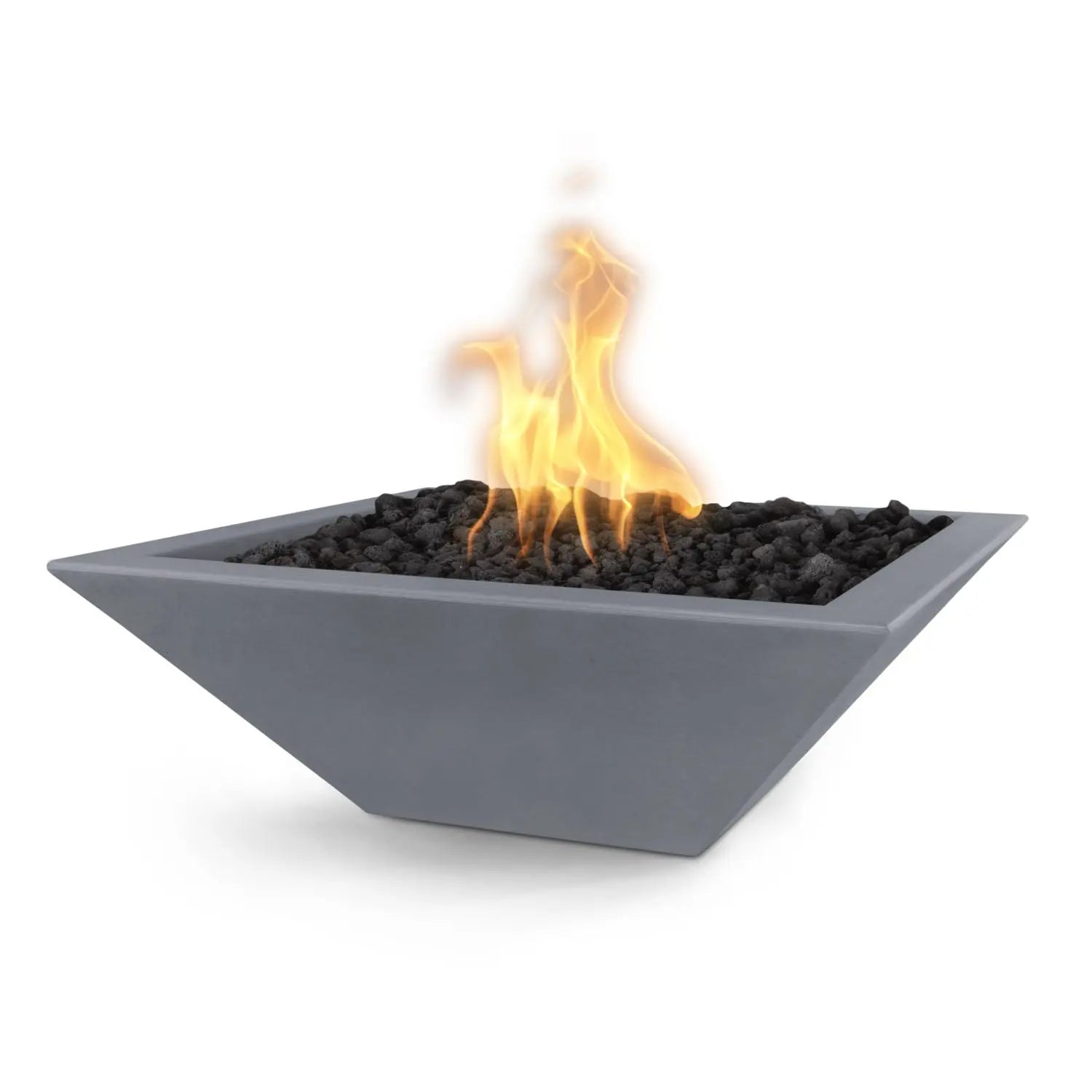 The Outdoor Plus Maya Fire Bowl - GFRC Concrete - 30" - Aqvina LLC
