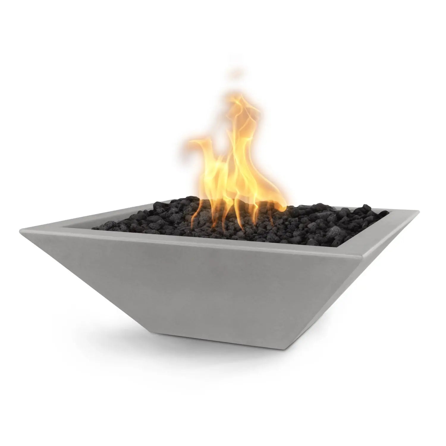 The Outdoor Plus Maya Fire Bowl - GFRC Concrete - 30" - Aqvina LLC