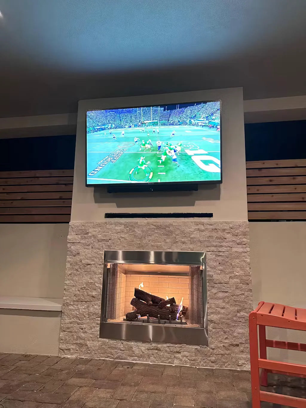SYLVOX Deck Pro 3.0 Outdoor TV (Google TV) — 4K, 1000 Nits, Partial Sun