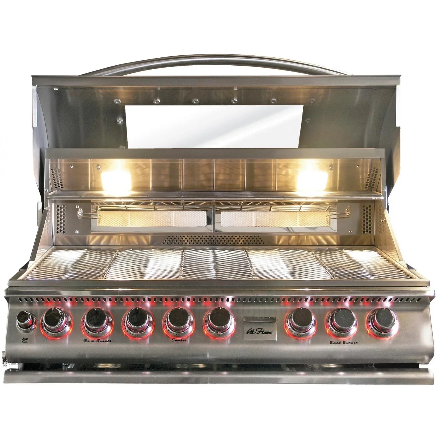 Cal Flame Top Gun Built-In Convection Grill with Five Burners