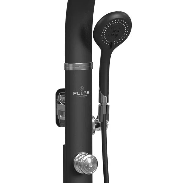 PULSE ShowerSpas Bonzai Shower System — 8" Rain Showerhead, 3 Body Jets, 5-Function Handshower