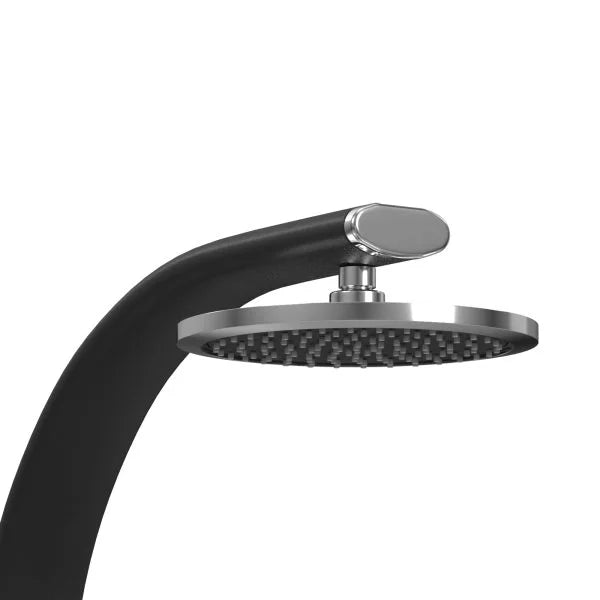 PULSE ShowerSpas Bonzai Shower System — 8" Rain Showerhead, 3 Body Jets, 5-Function Handshower