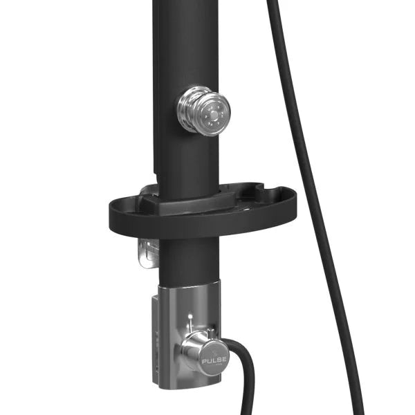PULSE ShowerSpas Bonzai Shower System — 8" Rain Showerhead, 3 Body Jets, 5-Function Handshower