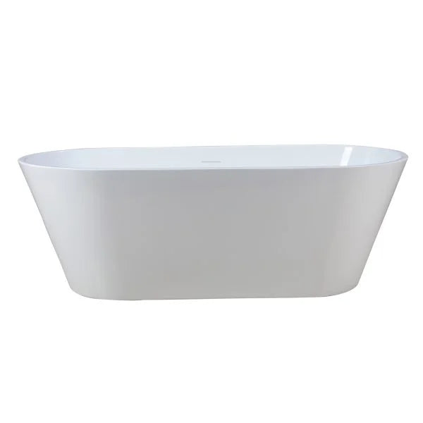 PULSE ShowerSpas 67″ & 59″ Oval Acrylic Freestanding Soaking Tub — Two Sizes | PT-1003