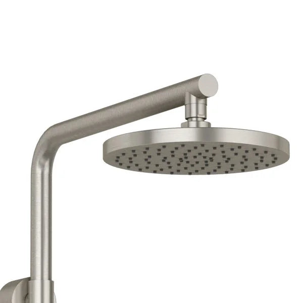 PULSE ShowerSpas Kona Shower System — 8" Rain Showerhead + 2-Function Handshower with PowerSpray, Drill-Less Install