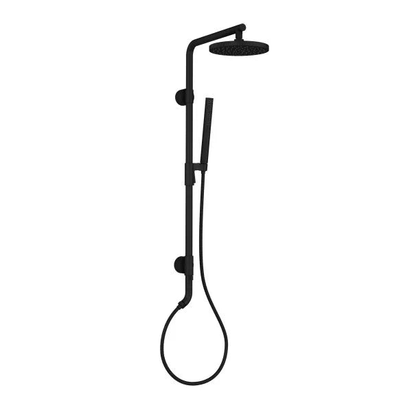 PULSE ShowerSpas Kona Shower System — 8" Rain Showerhead + 2-Function Handshower with PowerSpray, Drill-Less Install