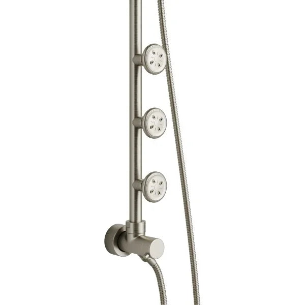 PULSE ShowerSpas Lanikai Shower System — 8" Rain Showerhead, 3 PowerSpray™ Body Jets, 5-Function Handshower