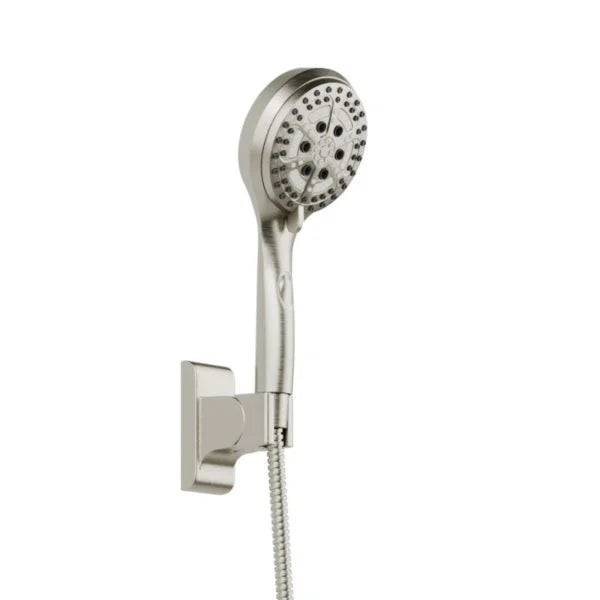 PULSE ShowerSpas Oasis Shower System — 5-Function Rain Showerhead + 6-Function Handshower with Trickle, Drill-Less Install