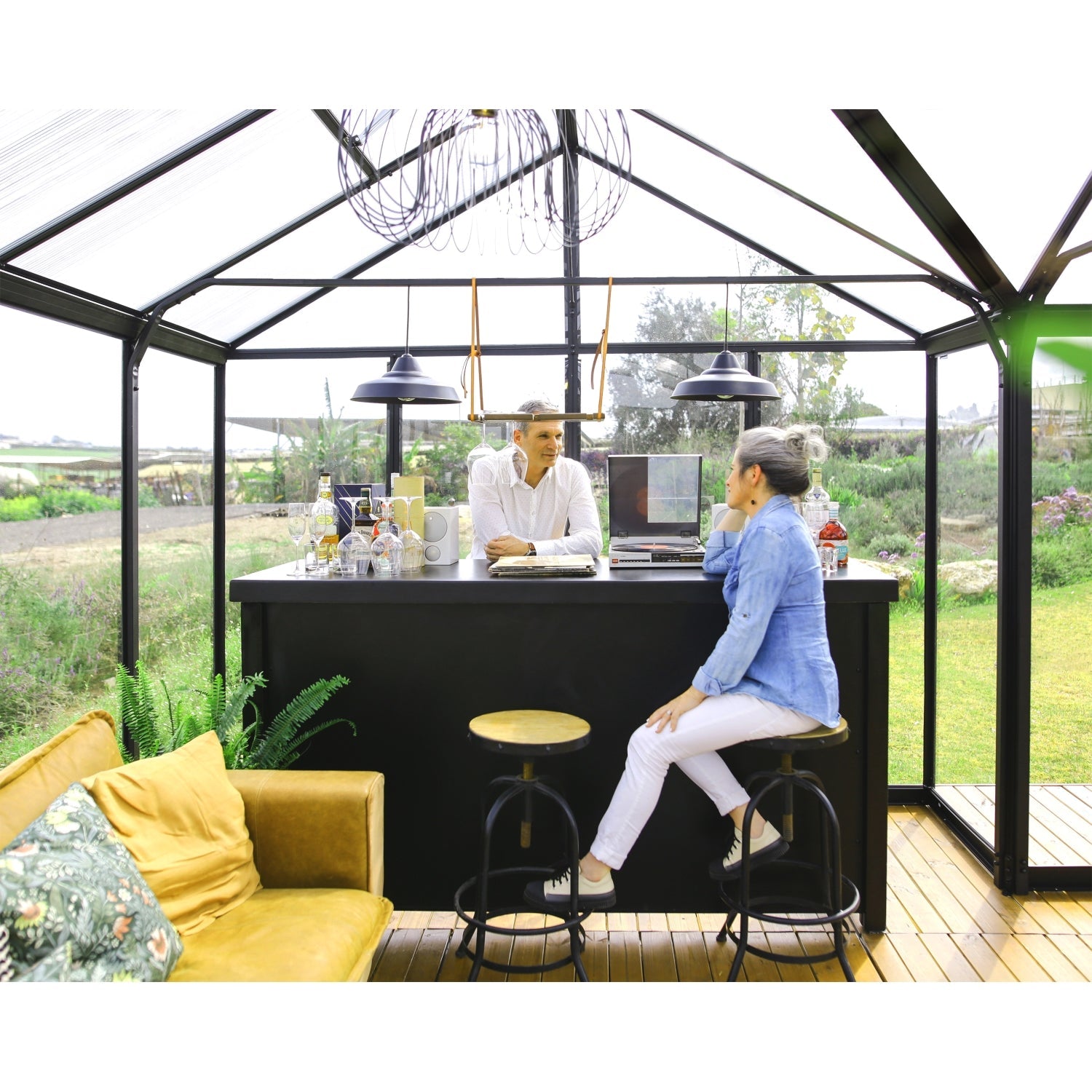 Palram - Canopia | 12x15 Ft Triomphe Chalet Greenhouse