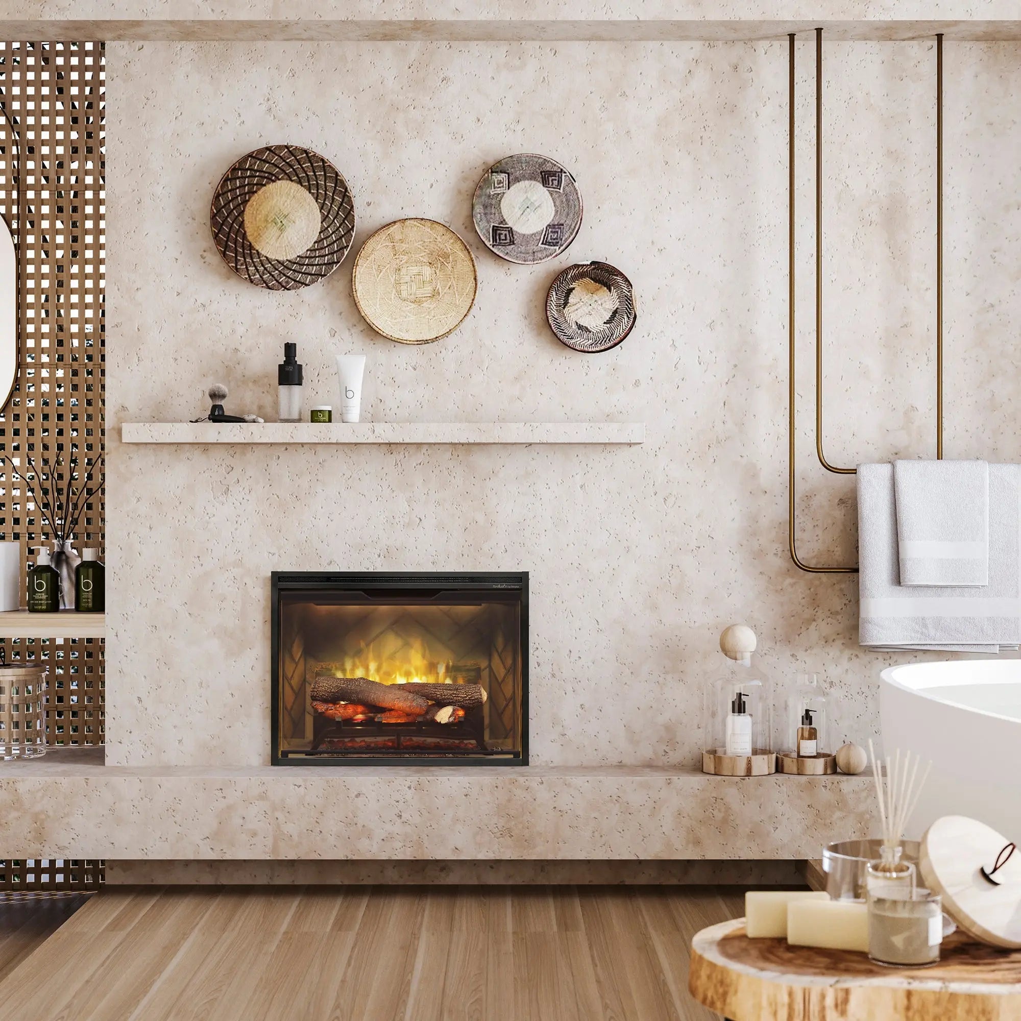 Dimplex Revillusion® 24-Inch Built-In Electric Fireplace - RBF24DLX