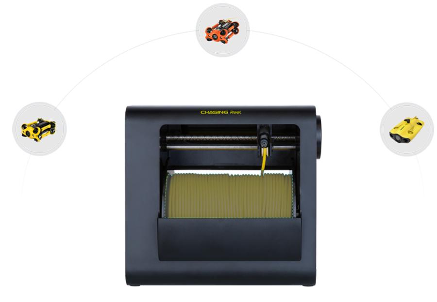 Chasing Hand Reel for M2 or Gladius Mini Underwater Drones (without tether)