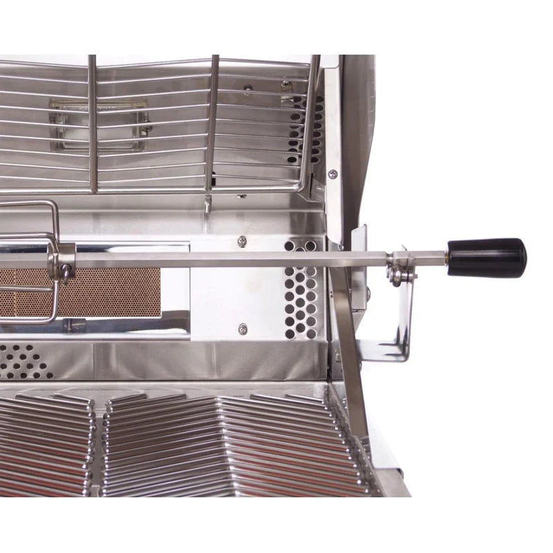 Cal Flame Top Gun 40-Inch 5-Burner Built-in Convection Grill
