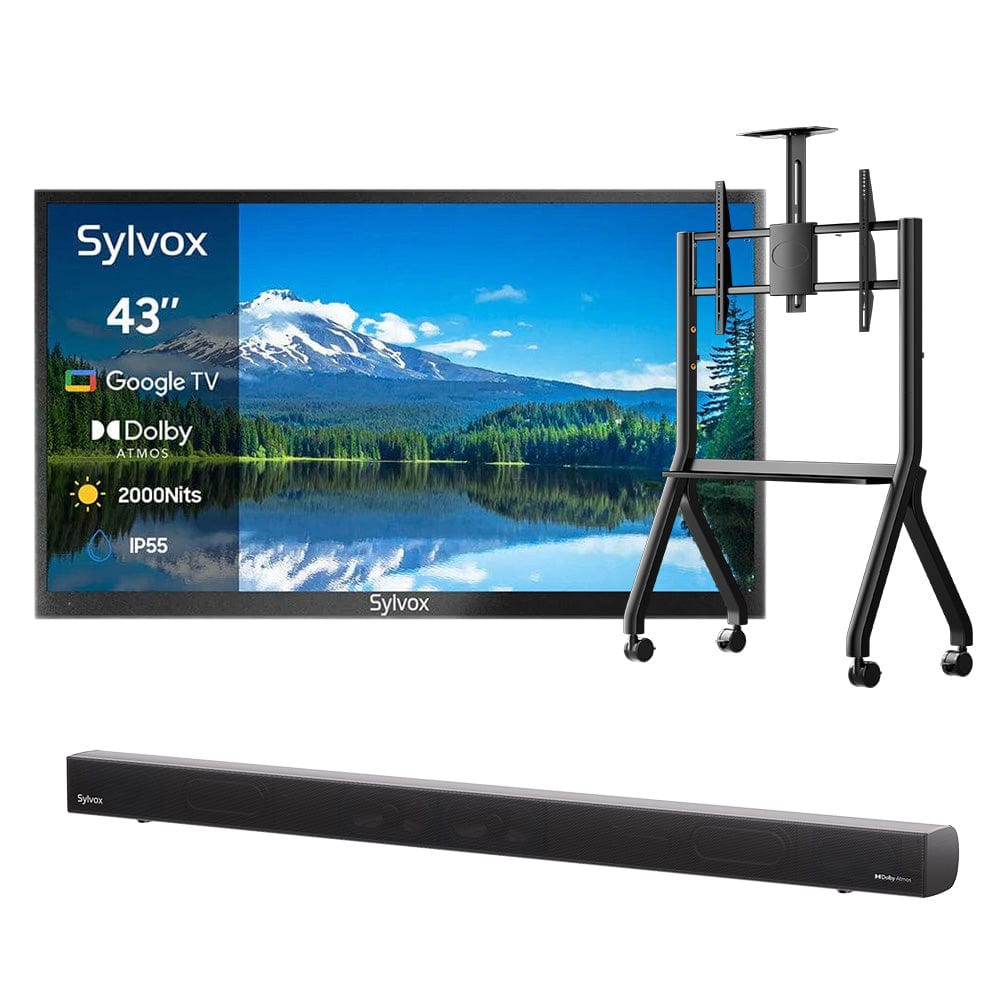 43" 2000Nit Google Outdoor TV - 2024 Pool Pro 2.0 Series