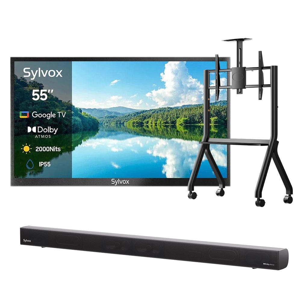 55" 2000Nit Google Outdoor TV - 2024 Pool Pro 2.0 Series