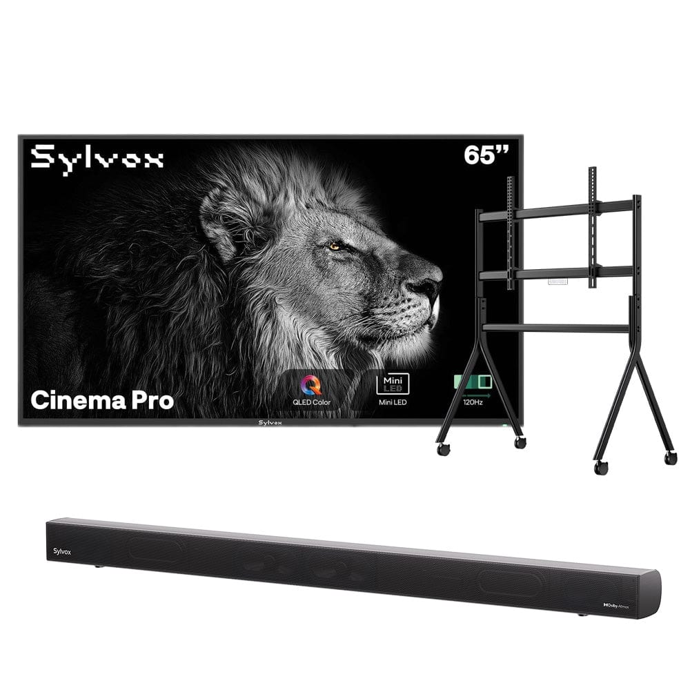 Sylvox Cinema Pro 65" Helio QLED Outdoor TV-( 120HZ, 3500Nits)