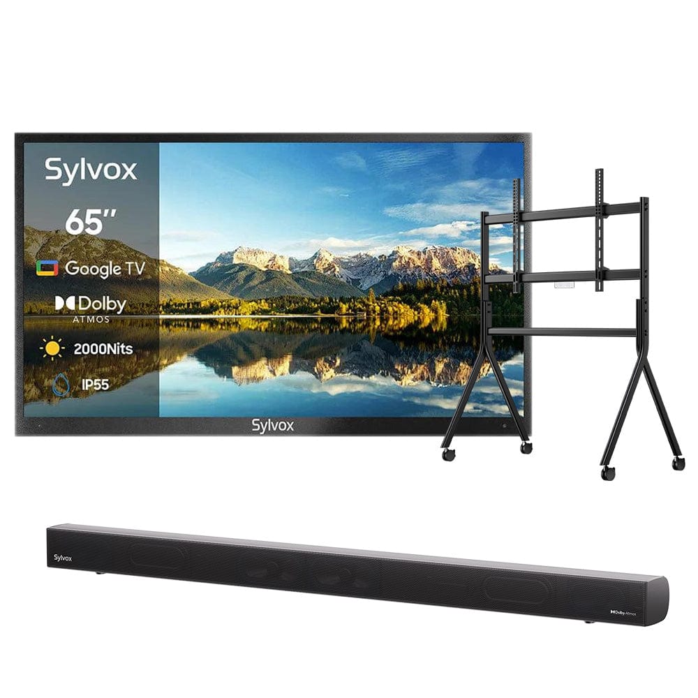 65" 2000Nit Google Outdoor TV - 2024 Pool Pro 2.0 Series