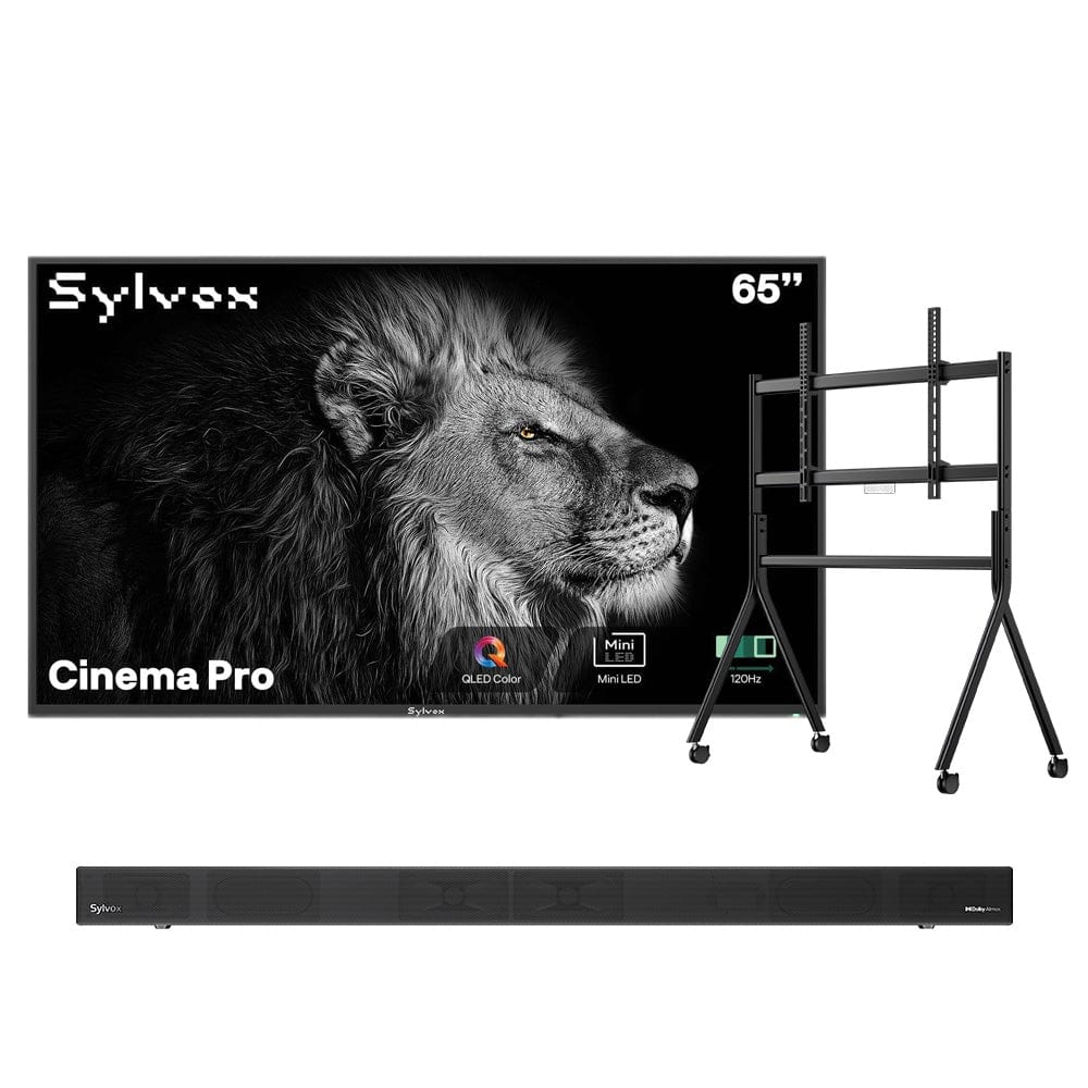 Sylvox Cinema Pro 65" Helio QLED Outdoor TV-( 120HZ, 3500Nits)