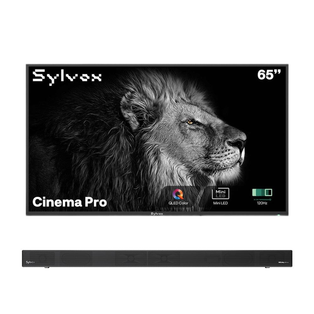 Sylvox Cinema Pro 65" Helio QLED Outdoor TV-( 120HZ, 3500Nits)