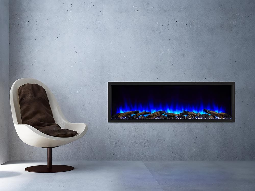 SimpliFire 55-in Scion Linear Built-In Electric Fireplace