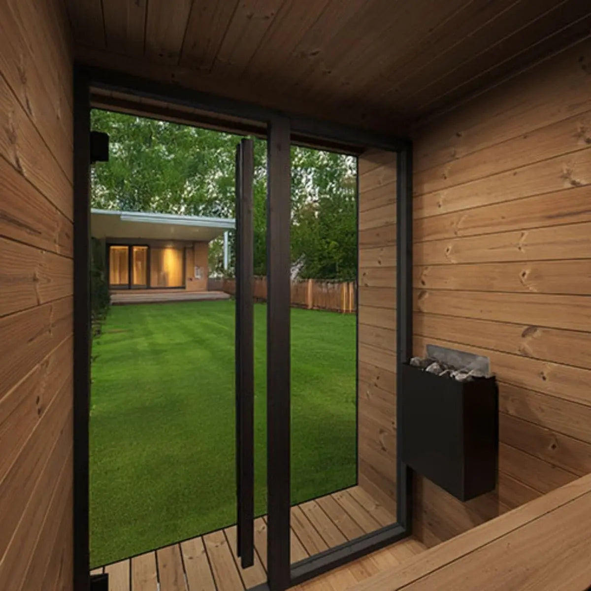 SaunaLife GL4 Outdoor Sauna Kit | AQVINA World - Aqvina LLC