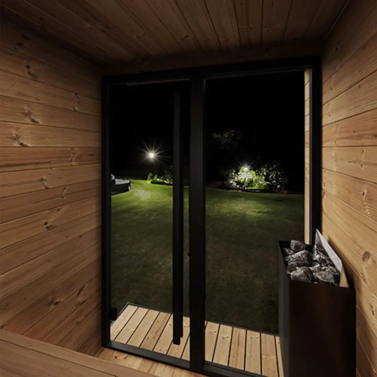 SaunaLife GL4 Outdoor Sauna Kit | AQVINA World - Aqvina LLC