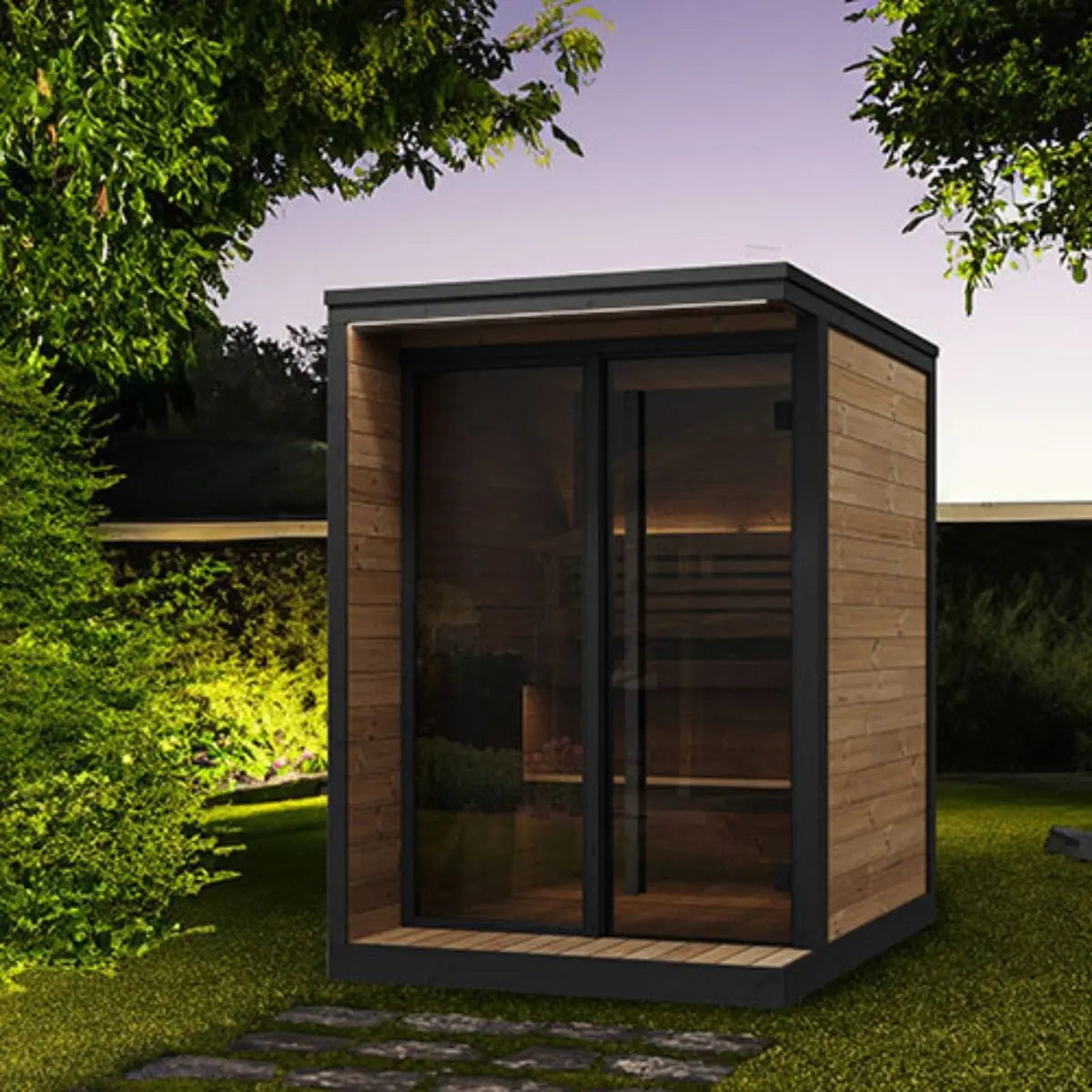 SaunaLife GL4 Outdoor Sauna Kit | AQVINA World - Aqvina LLC