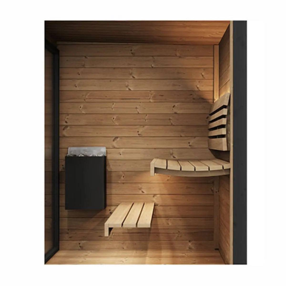 SaunaLife GL4 Outdoor Sauna Kit | AQVINA World - Aqvina LLC
