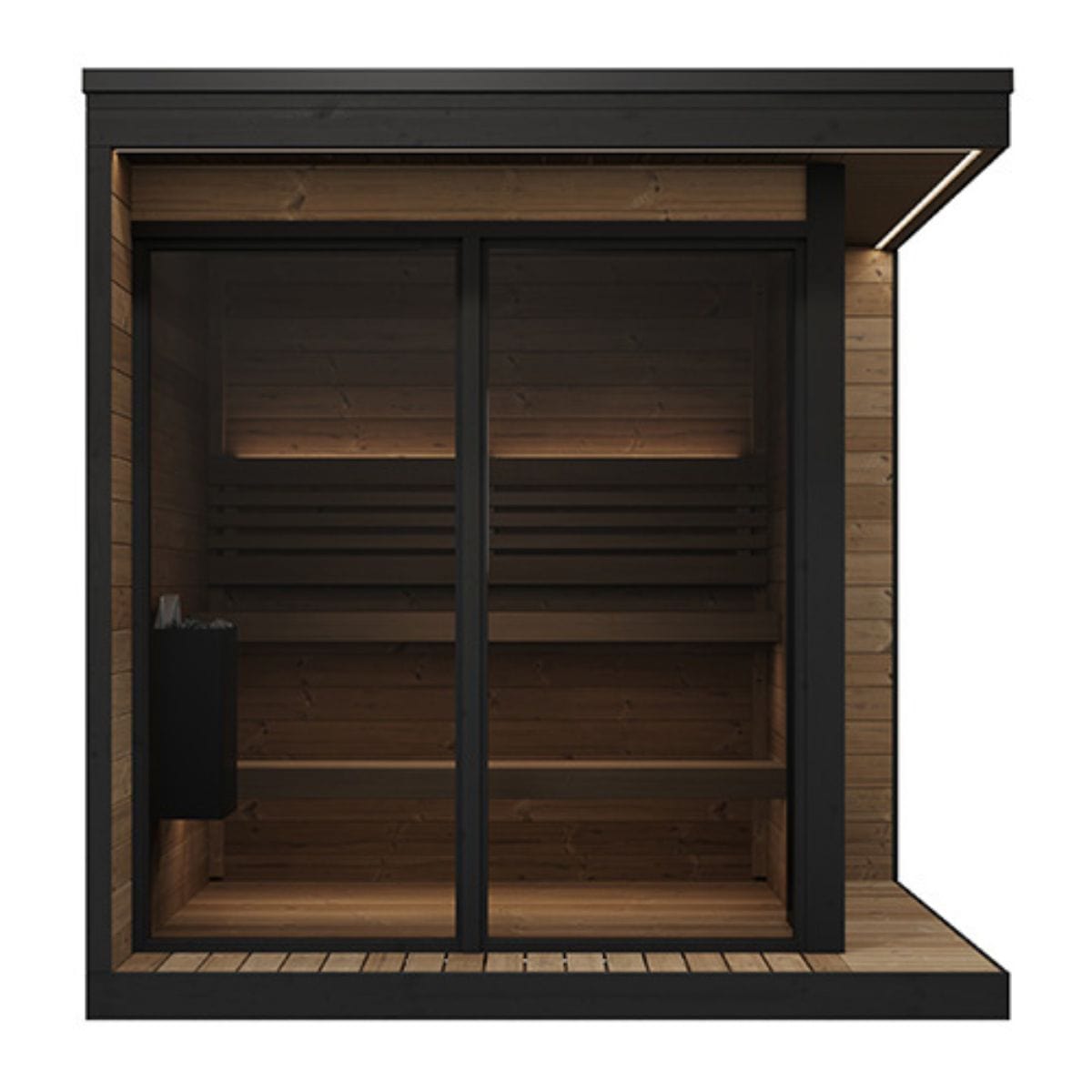 SaunaLife GL6 Outdoor Sauna Kit | AQVINA World - Aqvina LLC