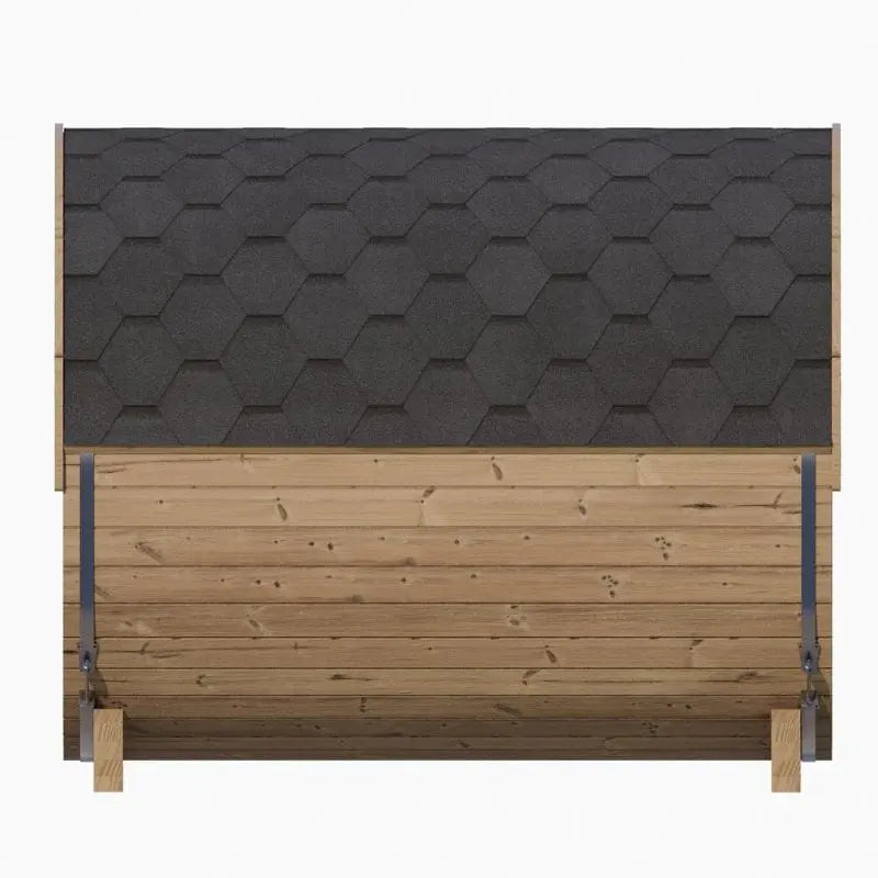 SaunaLife Model E8G 6-Person Outdoor Barrel Sauna | AQVINA World - Aqvina LLC