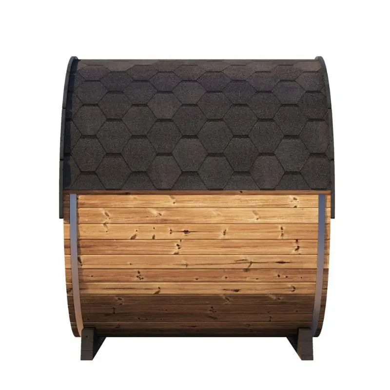 SaunaLife Model EE8G 6-Person Outdoor Barrel Sauna | AQVINA World - Aqvina LLC