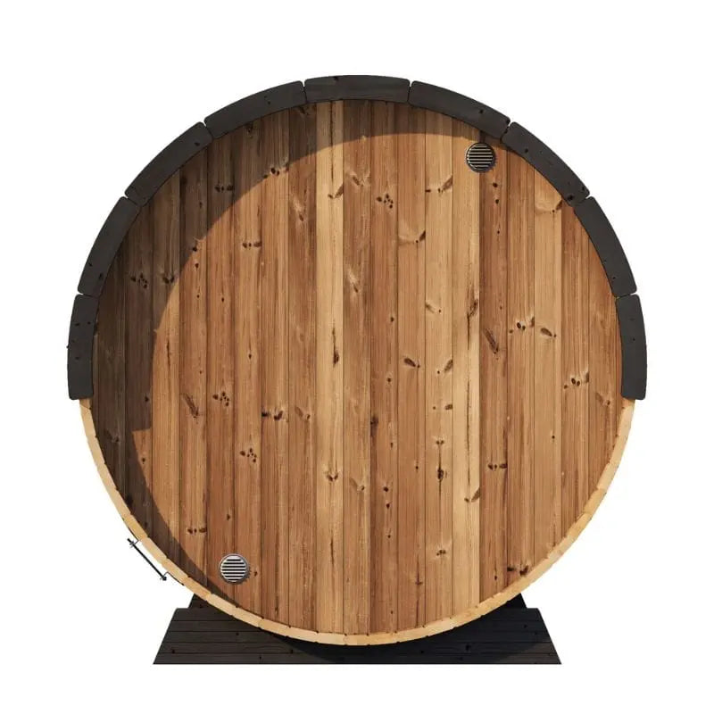 SaunaLife Model EE8G 6-Person Outdoor Barrel Sauna | AQVINA World - Aqvina LLC