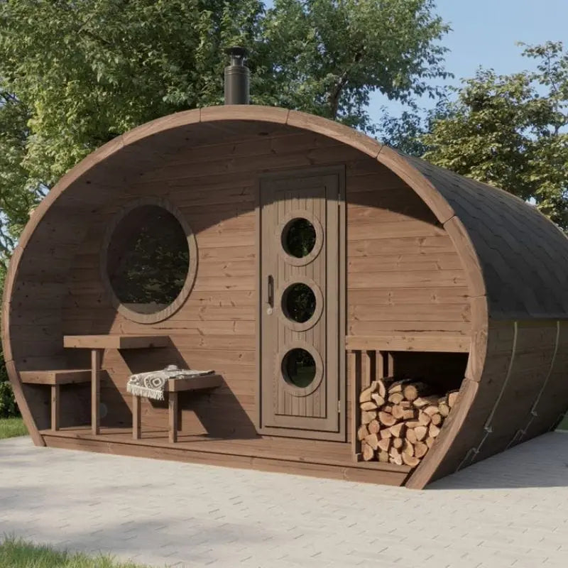 SaunaLife Model G11 Outdoor Home Sauna | AQVINA World - Aqvina LLC