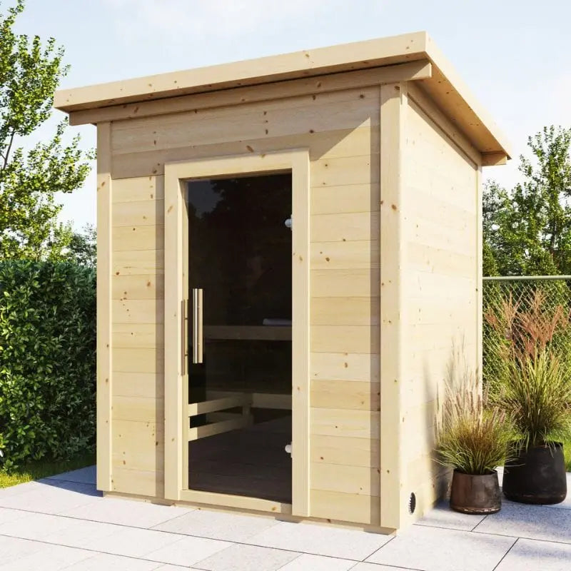 SaunaLife Model G2 Outdoor Home Sauna Kit | AQVINA World - Aqvina LLC