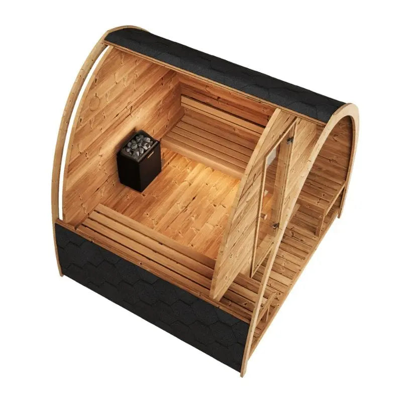 SaunaLife Model G3 Outdoor Home Sauna | AQVINA World - Aqvina LLC