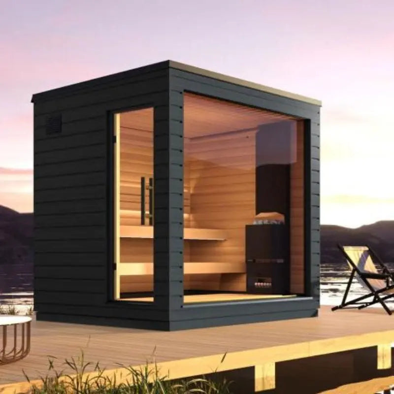 SaunaLife Model G6 Outdoor Home Sauna | AQVINA World - Aqvina LLC