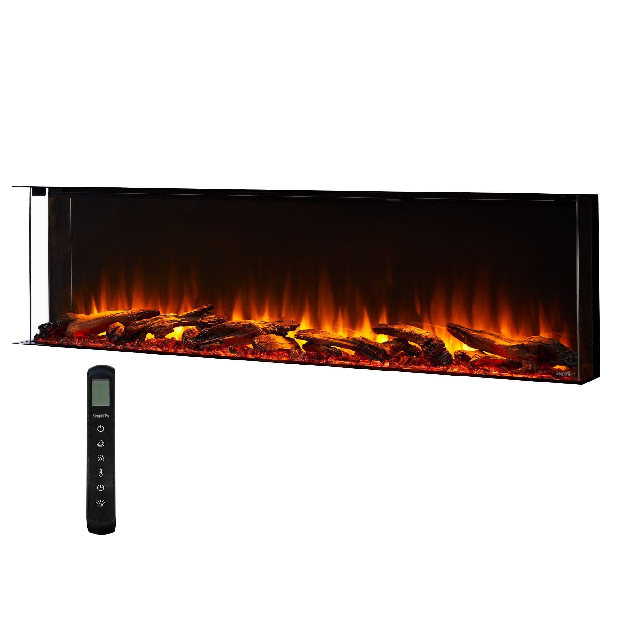 SimpliFire 55-In Scion Trinity Linear Electric Fireplace