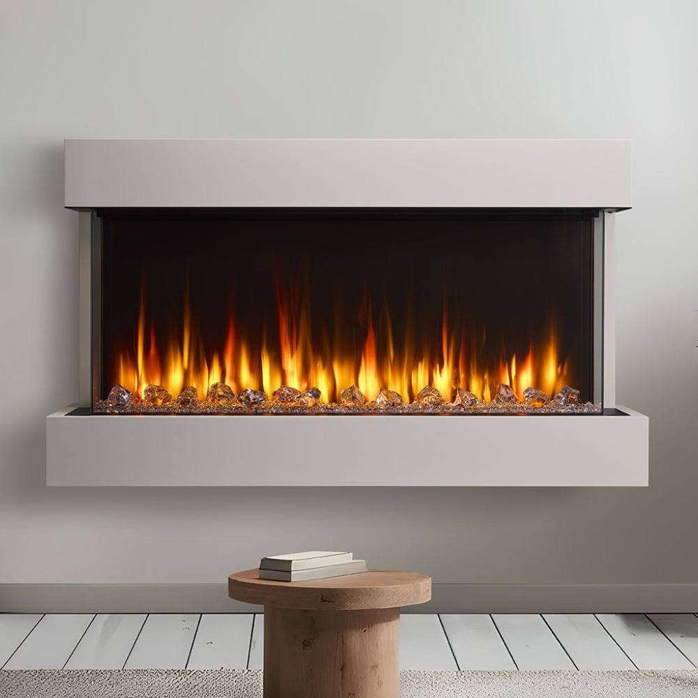 SimpliFire Triton 50-Inch Multi-View Smart Electric Fireplace