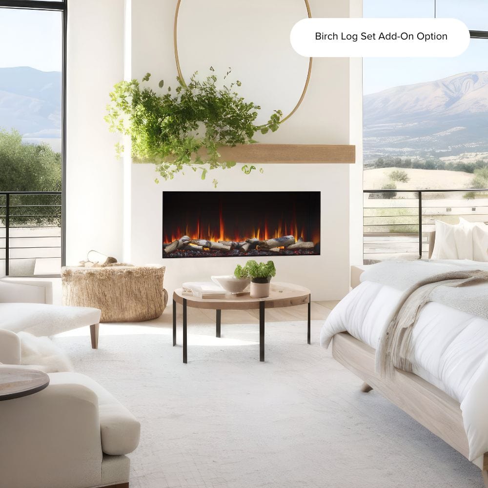 SimpliFire Triton 50-Inch Multi-View Smart Electric Fireplace