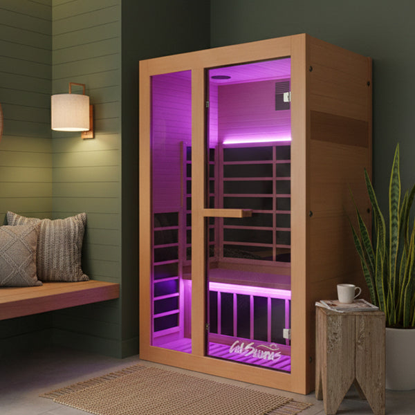 Cal Saunas Solara-2 2 Person Infrared Sauna | AQVINA World - Aqvina LLC